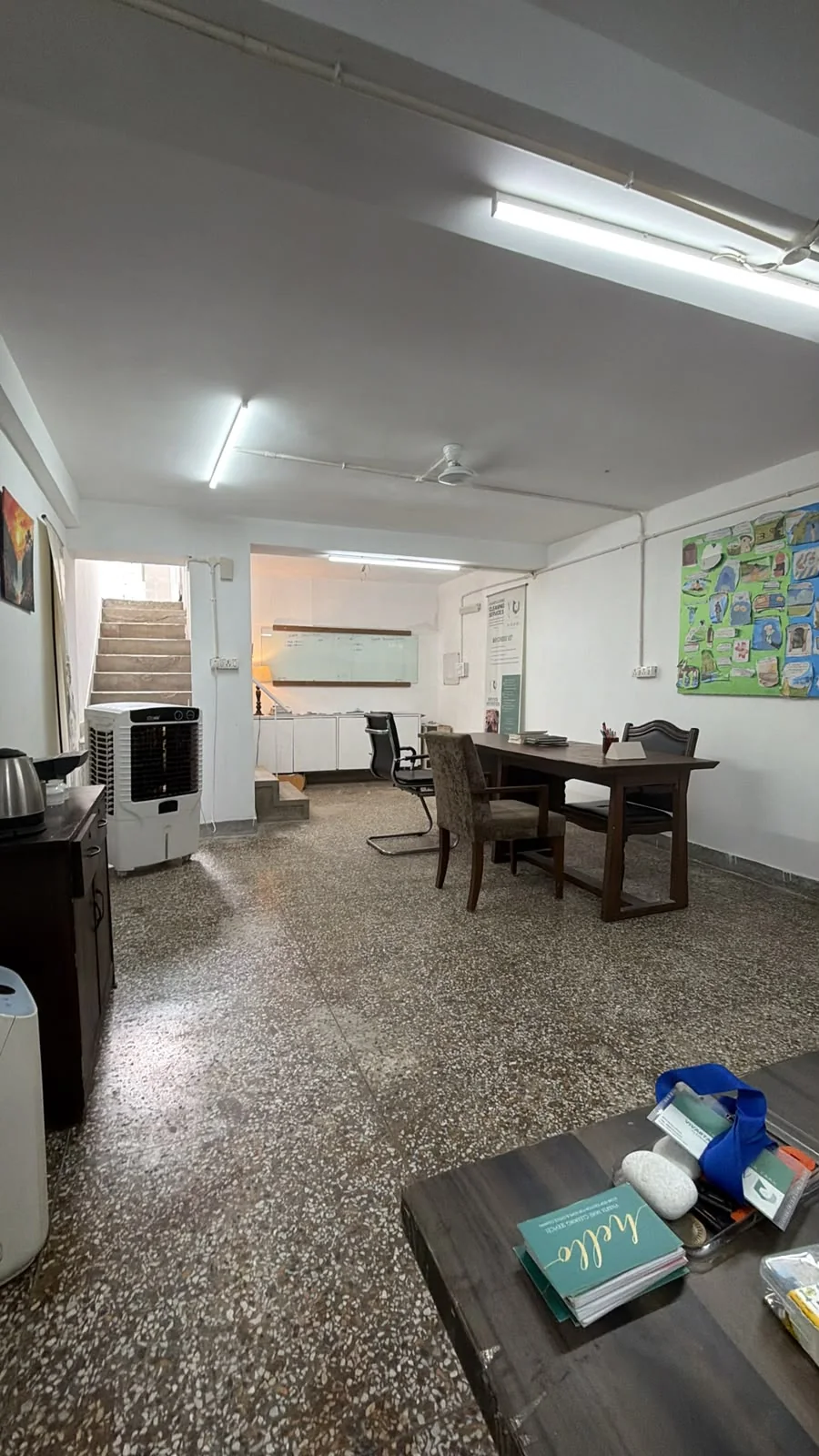 Classroom and learning area at the Safa Soch institute